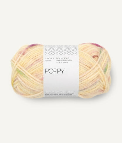 Poppy | cuddly soft and light alpaca with cotton and wool 