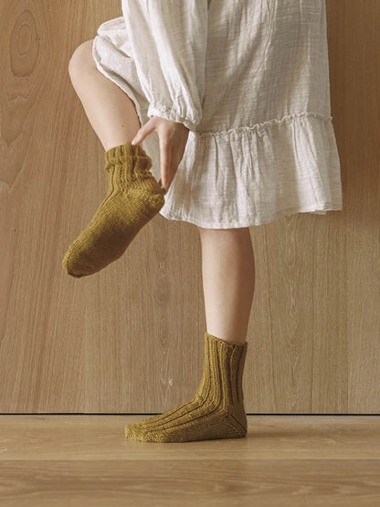 Ribbed Socks - with free instructions | super easy made from Perfect by Sandnes Garn