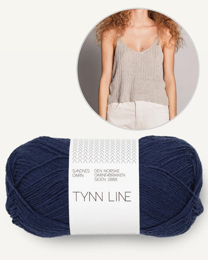 Rippensinglet | super zart aus Tynn Line von Sandnes Garn