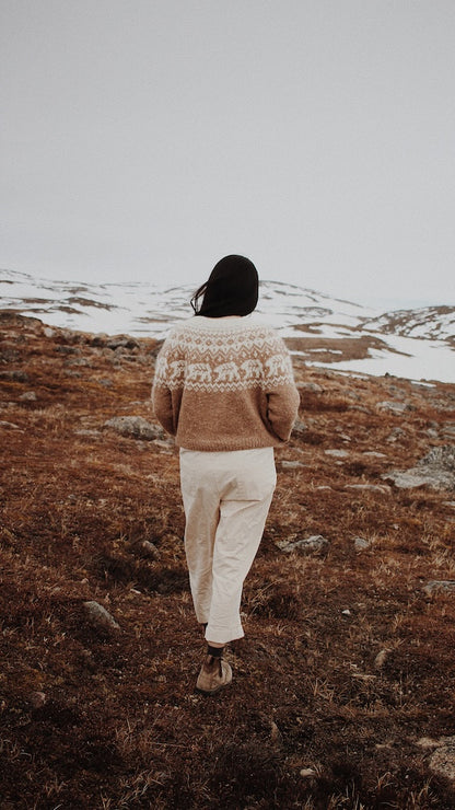 Saskie und Co Narnia Jumper mit Lettlopi von Lopi Island 7