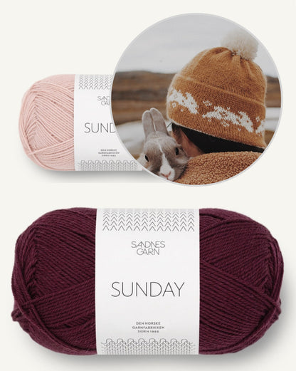 Saskie Hat | charming bunnies made of Sunday from Sandnes Garn