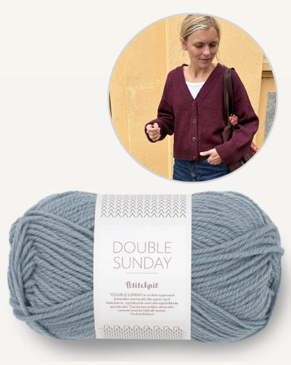 PetiteKnit Scarlet Cardigan mit Double Sunday / by PetiteKnit von Sandnes Garn 15