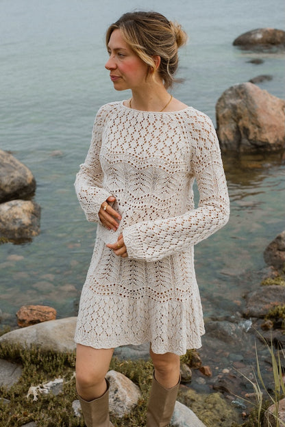 Seashore Blouse | made from delicate Pure Silk by Knitting for Olive