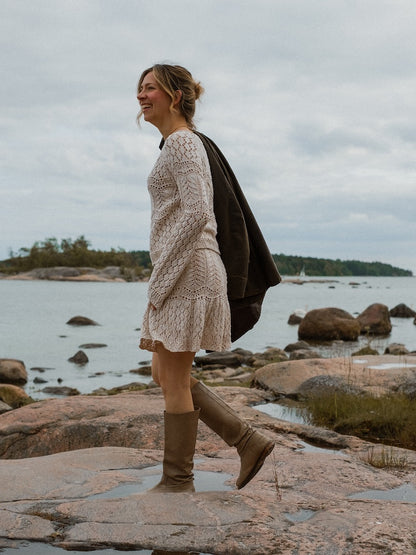 Seashore Blouse | made from delicate Pure Silk by Knitting for Olive