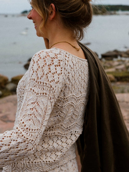Seashore Blouse | made from delicate Pure Silk by Knitting for Olive