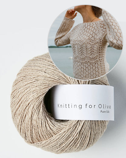 Seashore Blouse | made from delicate Pure Silk by Knitting for Olive