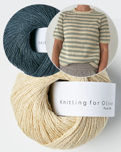 Coco Amour Knitwear Seaside Tee light mit Pure Silk von Knitting for Olive 5
