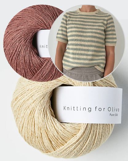 Coco Amour Knitwear Seaside Tee light mit Pure Silk von Knitting for Olive 10