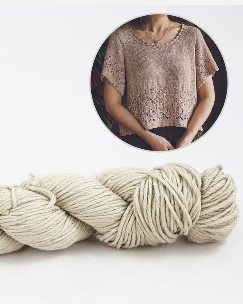 Irene Lin Shona Top mit Studio Linen von Erika Knight 14