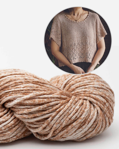 Irene Lin Shona Top mit Studio Linen von Erika Knight 10