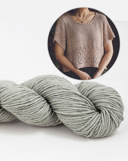 Irene Lin Shona Top mit Studio Linen von Erika Knight 16