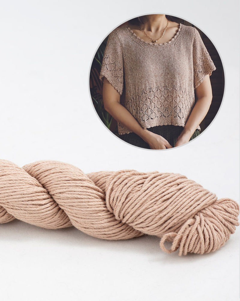 Irene Lin Shona Top mit Studio Linen von Erika Knight 15
