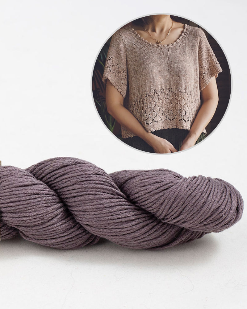 Irene Lin Shona Top mit Studio Linen von Erika Knight 17