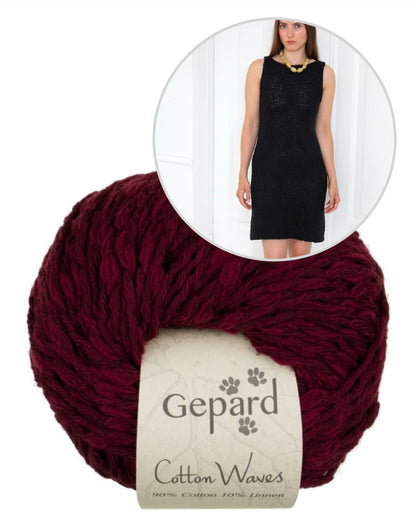 Sidewalk Dress | schlichtes Kleid aus Cottonwaves von Gepard Garn