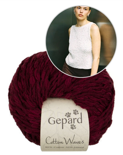 Sidewalk Top | super easy made from Cottonwaves by Gepard Garn