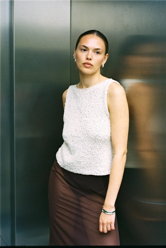 Sidewalk Top | super easy made from Cottonwaves by Gepard Garn