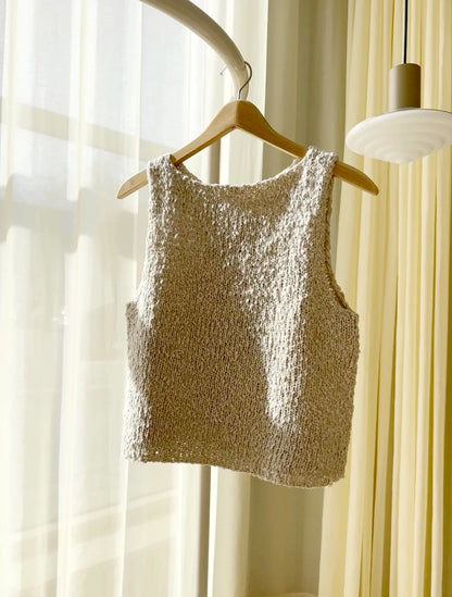 Sidewalk Top | super easy made from Cottonwaves by Gepard Garn