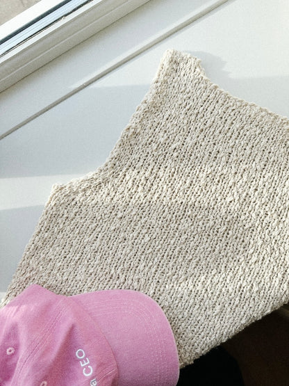 Sidewalk Top | super easy made from Cottonwaves by Gepard Garn
