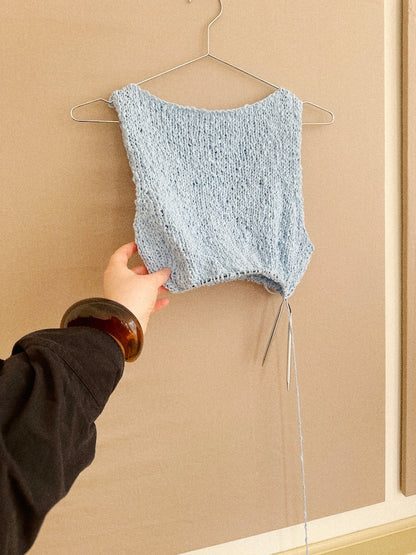 Sidewalk Top | super easy made from Cottonwaves by Gepard Garn