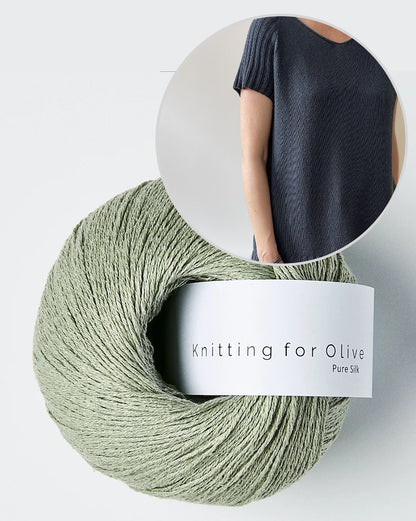 Christina Körber-Reith Silka Tee mit Pure Silk von Knitting for Olive 8