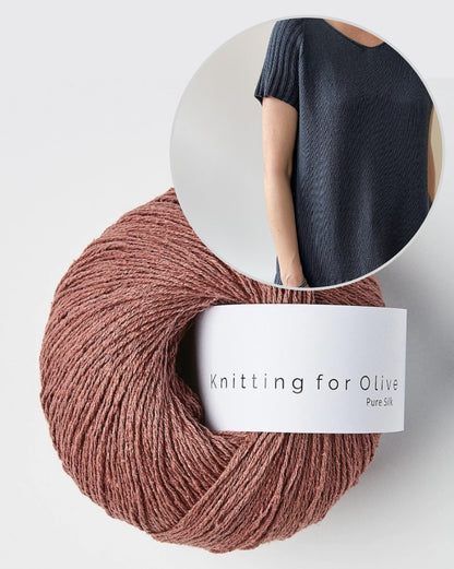 Christina Körber-Reith Silka Tee mit Pure Silk von Knitting for Olive 11