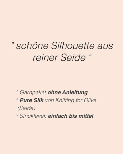 Christina Körber-Reith Silka Tee mit Pure Silk von Knitting for Olive 2