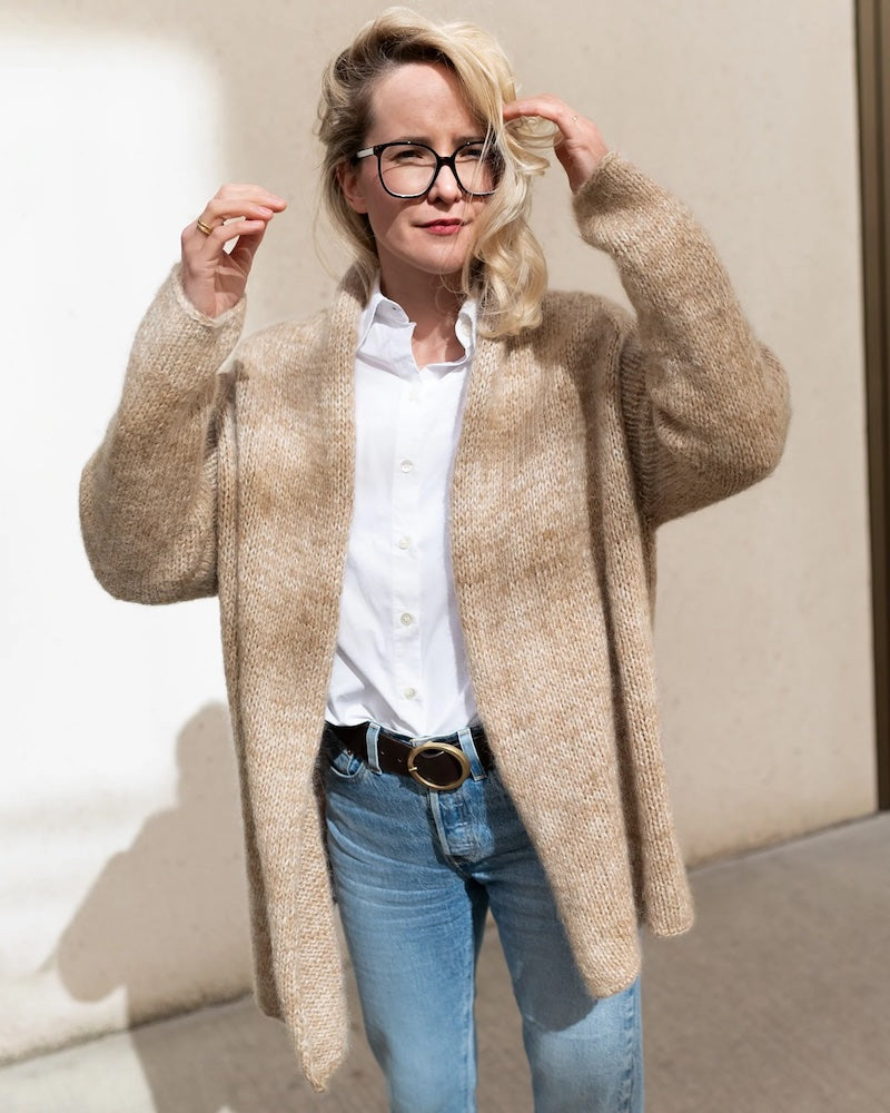 Sinchens by Lana Grossa Cozycardigan mit Natural Alpaca Pelo und Silkhair 3