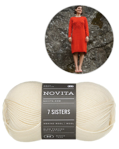 Robe Sisar | féminine et très facile à porter, issue de 7 Sisters de Novita