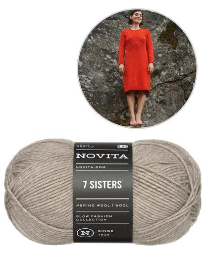 Robe Sisar | féminine et très facile à porter, issue de 7 Sisters de Novita