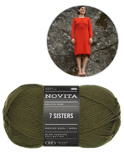 Robe Sisar | féminine et très facile à porter, issue de 7 Sisters de Novita