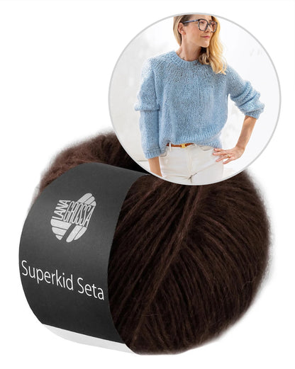 Sky Sweater von Sinchens mit Superkid Seta von Lana Grossa 12