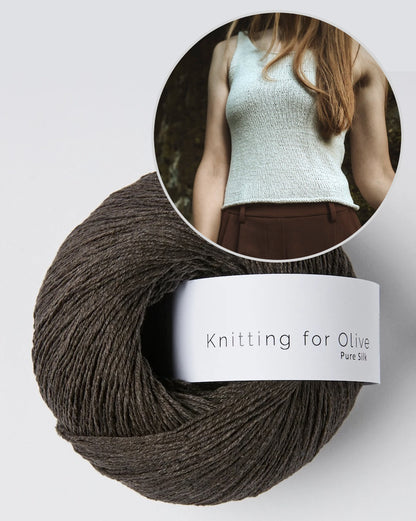 Slipstream Tank | casual and light from Pure Silk by Knitting for Olive