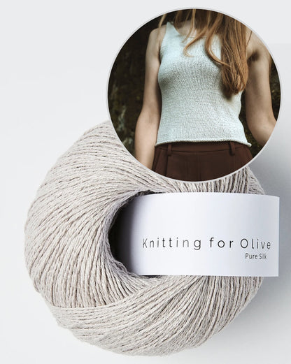 Slipstream Tank | casual and light from Pure Silk by Knitting for Olive