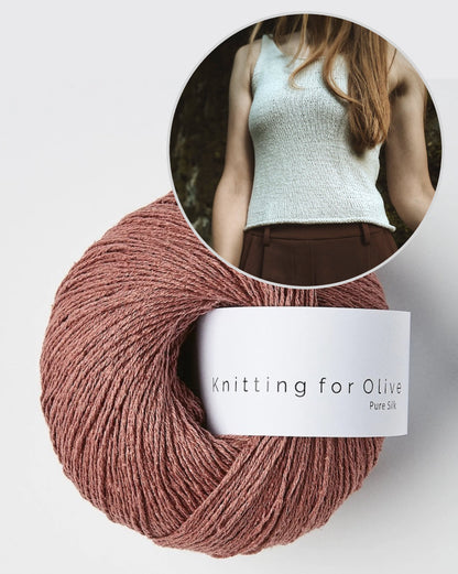 Slipstream Tank | casual and light from Pure Silk by Knitting for Olive