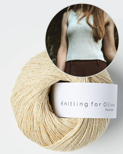 Slipstream Tank | casual and light from Pure Silk by Knitting for Olive