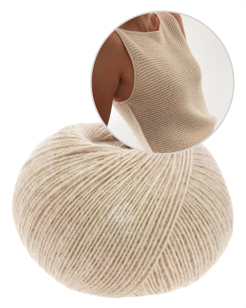 Soho Top | casual and simple made from Ecopuno by Lana Grossa