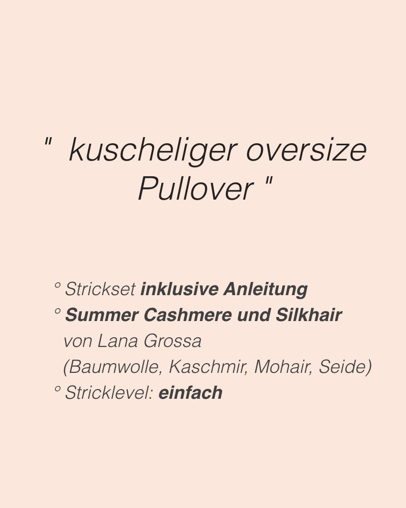 Sommer Pullover aus Summer Cashmere und Silkhair von Lana Grossa 2
