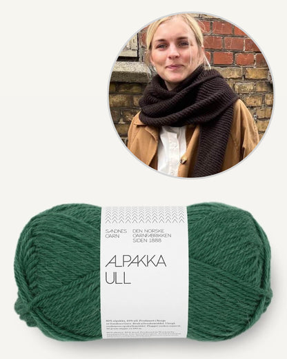 Sophie Shawl | unkompliziertes Dreieckstuch aus Alpakka Ull von Sandnes Garn