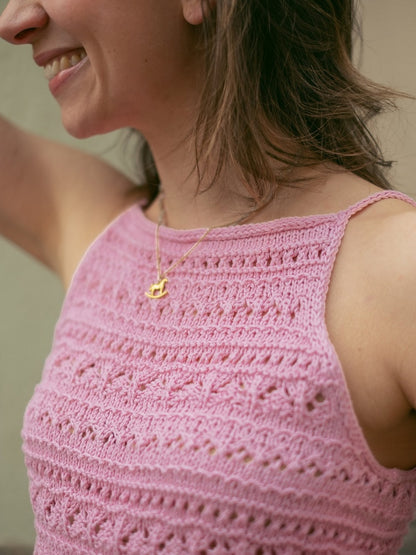 Sour Candy Top | bezaubernde Musterstreifen aus Line von Sandnes Garn