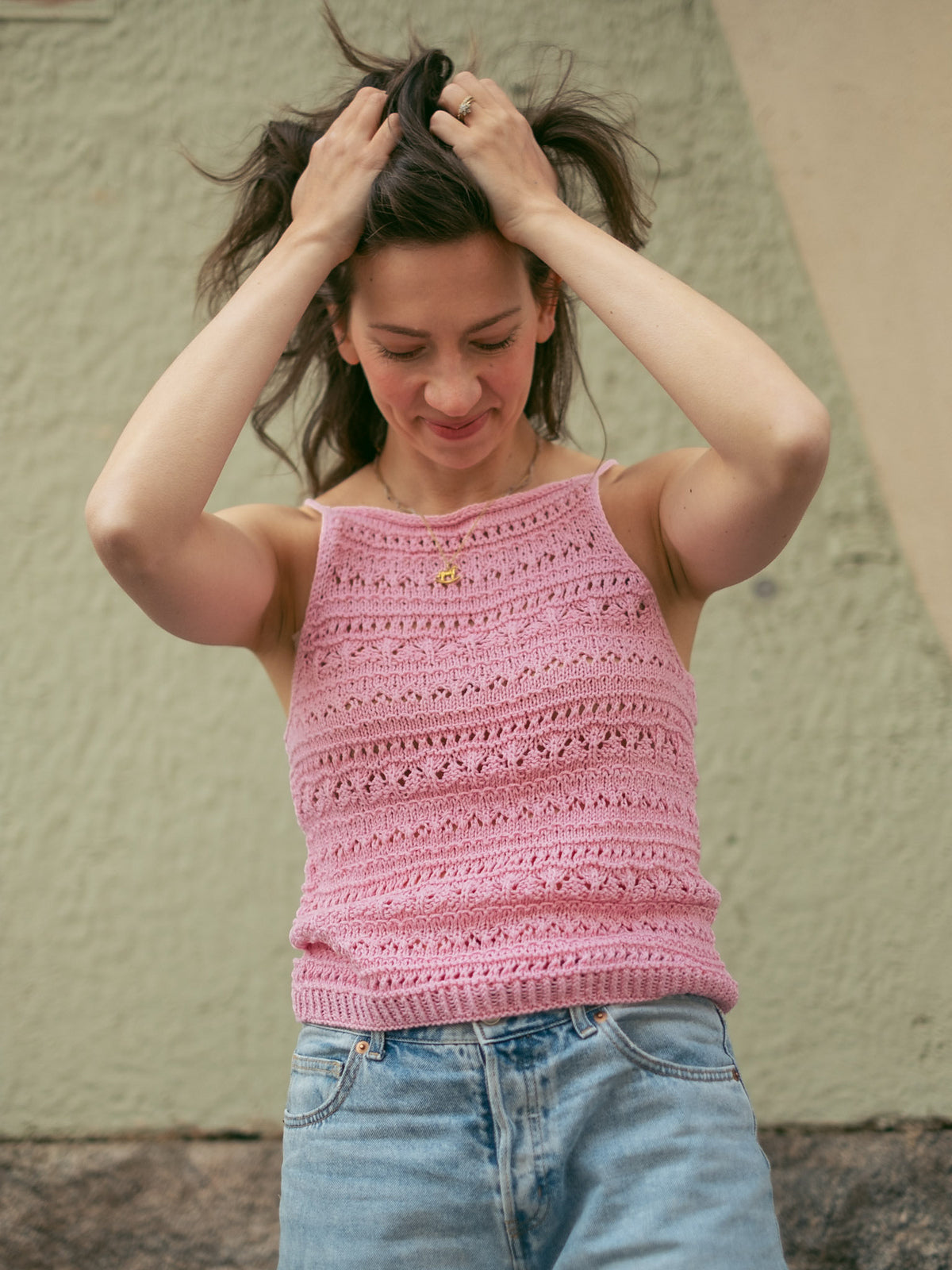 Sour Candy Top | bezaubernde Musterstreifen aus Line von Sandnes Garn