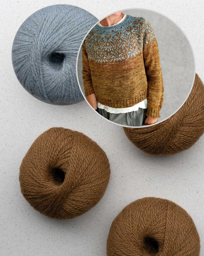 Speculoos Sweater | Romantic speculoos pattern from Balayage by Pascuali