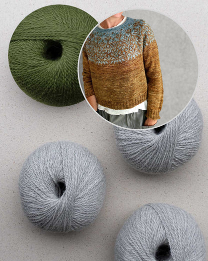 Speculoos Sweater | Romantic speculoos pattern from Balayage by Pascuali
