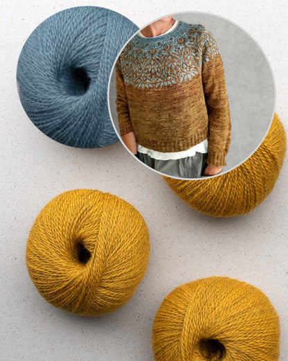 Speculoos Sweater | Romantic speculoos pattern from Balayage by Pascuali