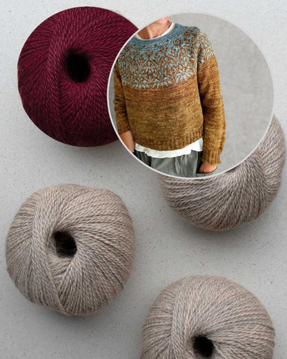 Speculoos Sweater | Romantic speculoos pattern from Balayage by Pascuali