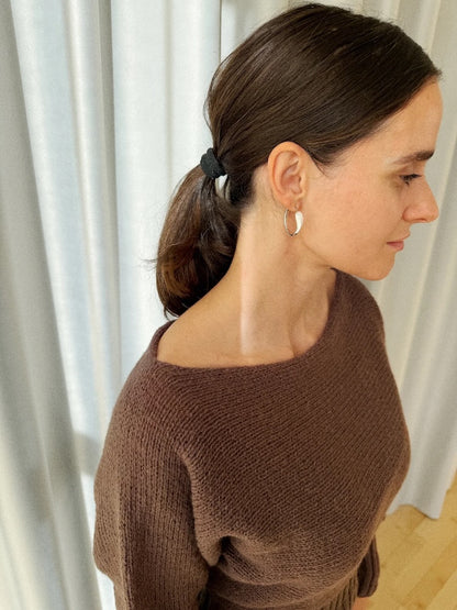 Maglione Barbara | maniche a pipistrello in Semilla Melange di BC Garn