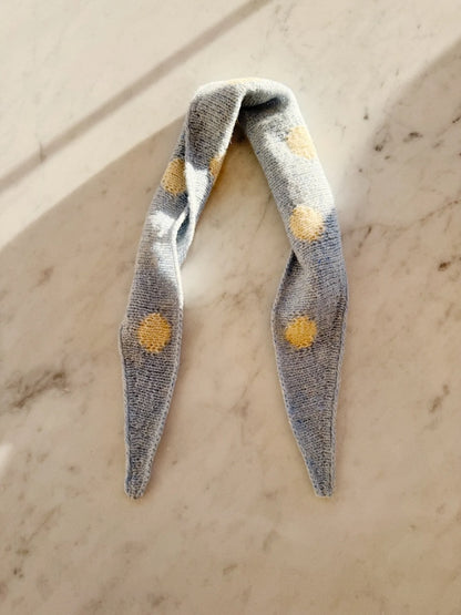 Sciarpa Fri | punti splendenti in Semilla Melange di BC Garn