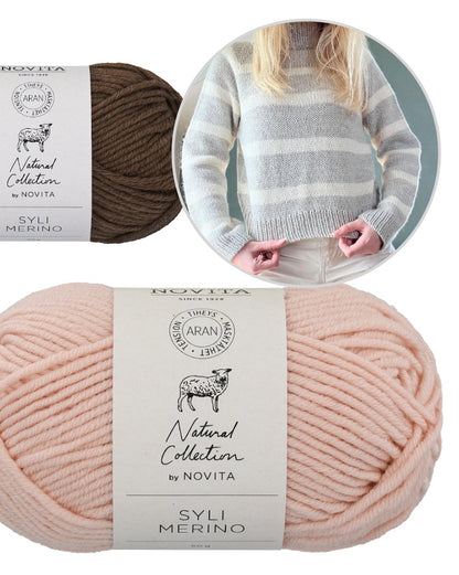 Pull pas à pas | avec patron gratuit - parfait aussi pour les débutants