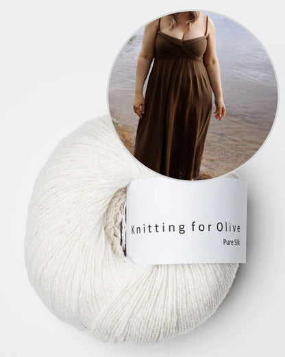 Summer Fling | robe d'été fluide en Pure Silk de Knitting for Olive