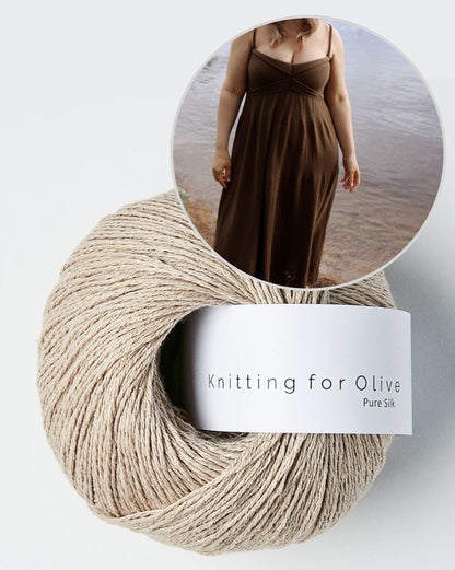 Summer Fling | robe d'été fluide en Pure Silk de Knitting for Olive