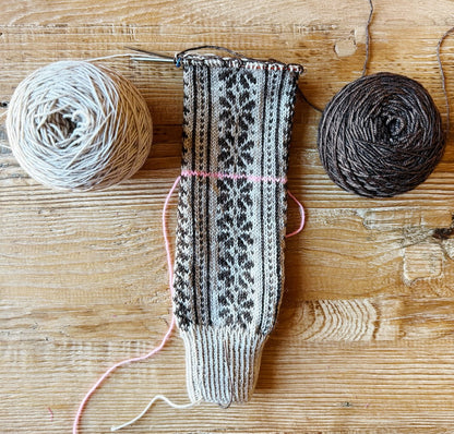 Apricity Socks | love letter to winter from 1 Class Cashmere by Mayflower Denmark